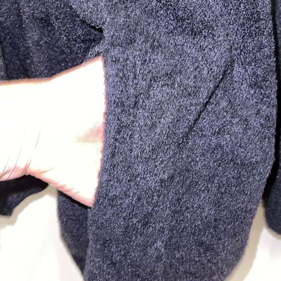 Barefoot Dreams Womens Cozylite Coastline Knit Open Front Cardigan Black 3X NWT - Picture 5 of 9